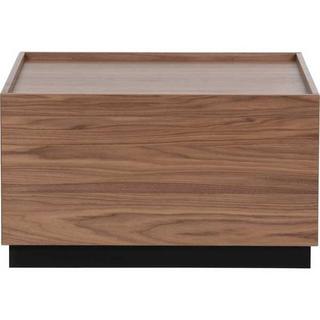 mutoni Table basse bloc pin noyer 82x82 (FSC)  