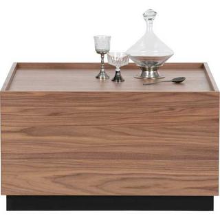 mutoni Table basse bloc pin noyer 82x82 (FSC)  