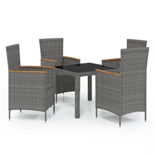 VidaXL Garten-essgruppe poly-rattan  