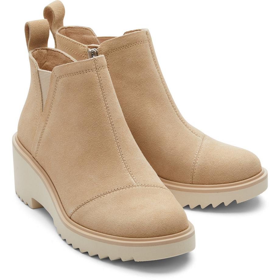 TOMS Scarponcini Maude con tacco a zeppa  