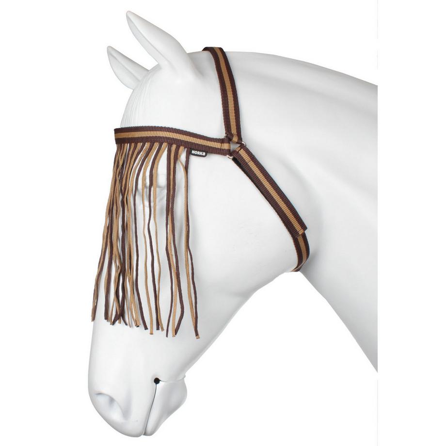 Frontal anti-mouche pour cheval