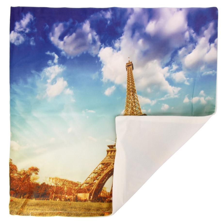 Avizar 2 Stk. Kissenbezüge Alte Eiffelturm  