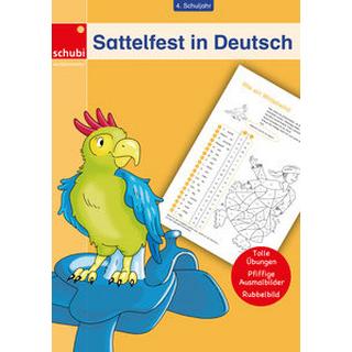 Sattelfest in Deutsch, 4. Schuljahr Woicke, Melanie (Illustrationen) Couverture rigide 