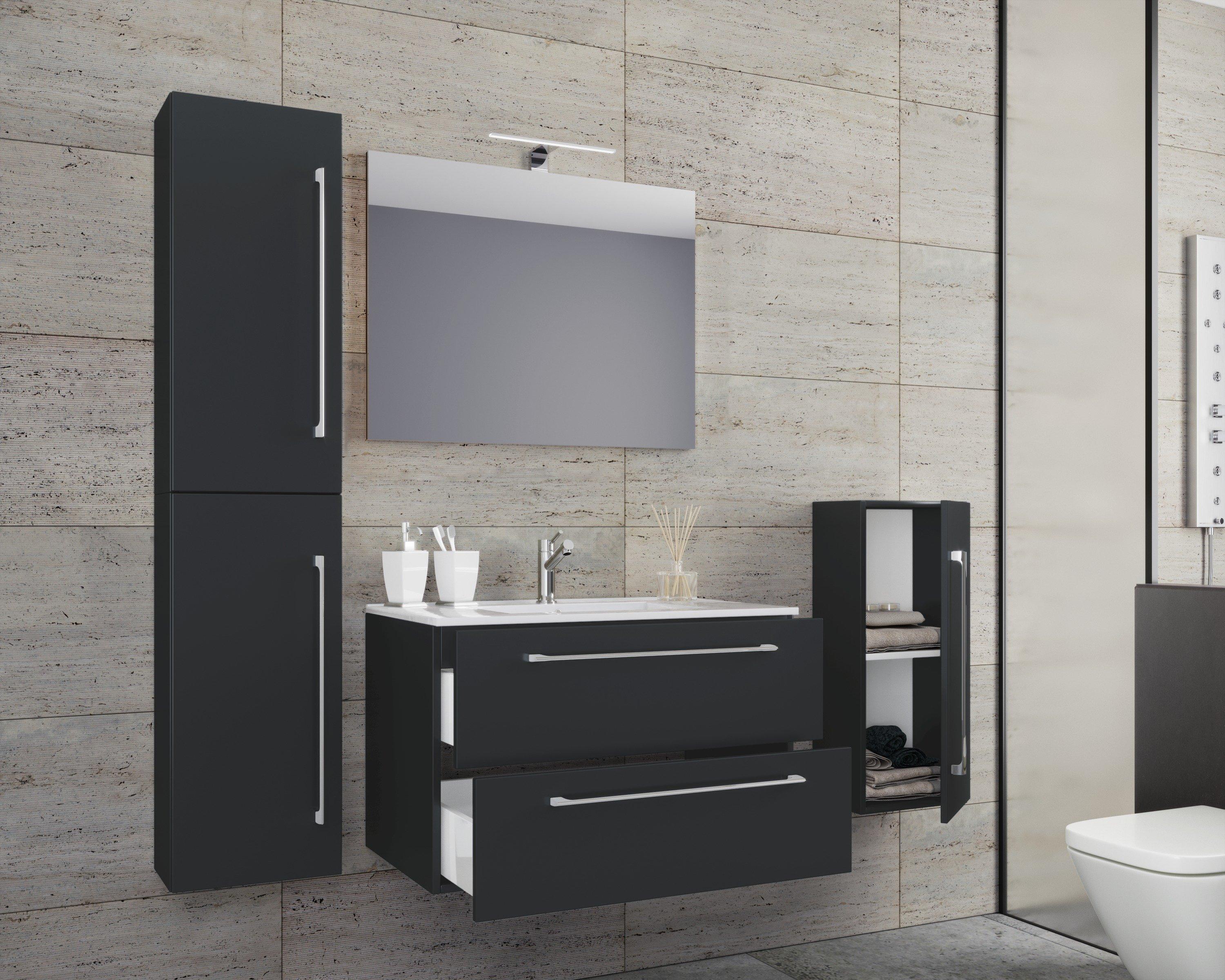 VCM 5-tlg. Badmöbel Set  