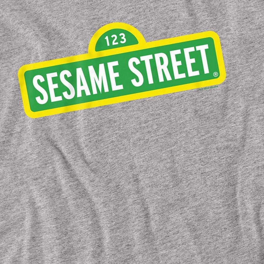 Sesame Street T-Shirt Manches Longues Melange  