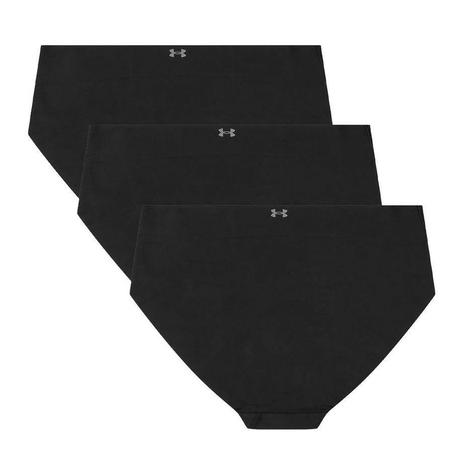 UNDER ARMOUR Pure Stretch No Show Hipster Panty Paquet de 3  
