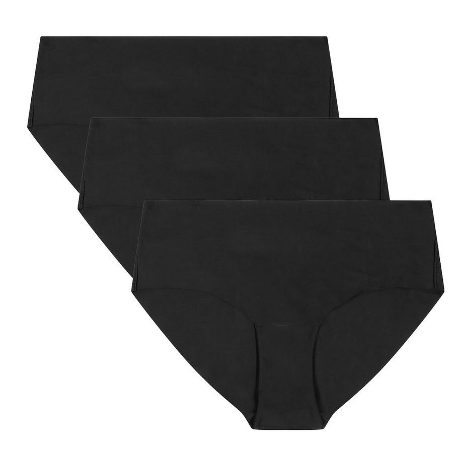 Panty  3er Pack Stretch-UA PURE STRETCH NO SHOW HIPSTER-SOLID 3PK