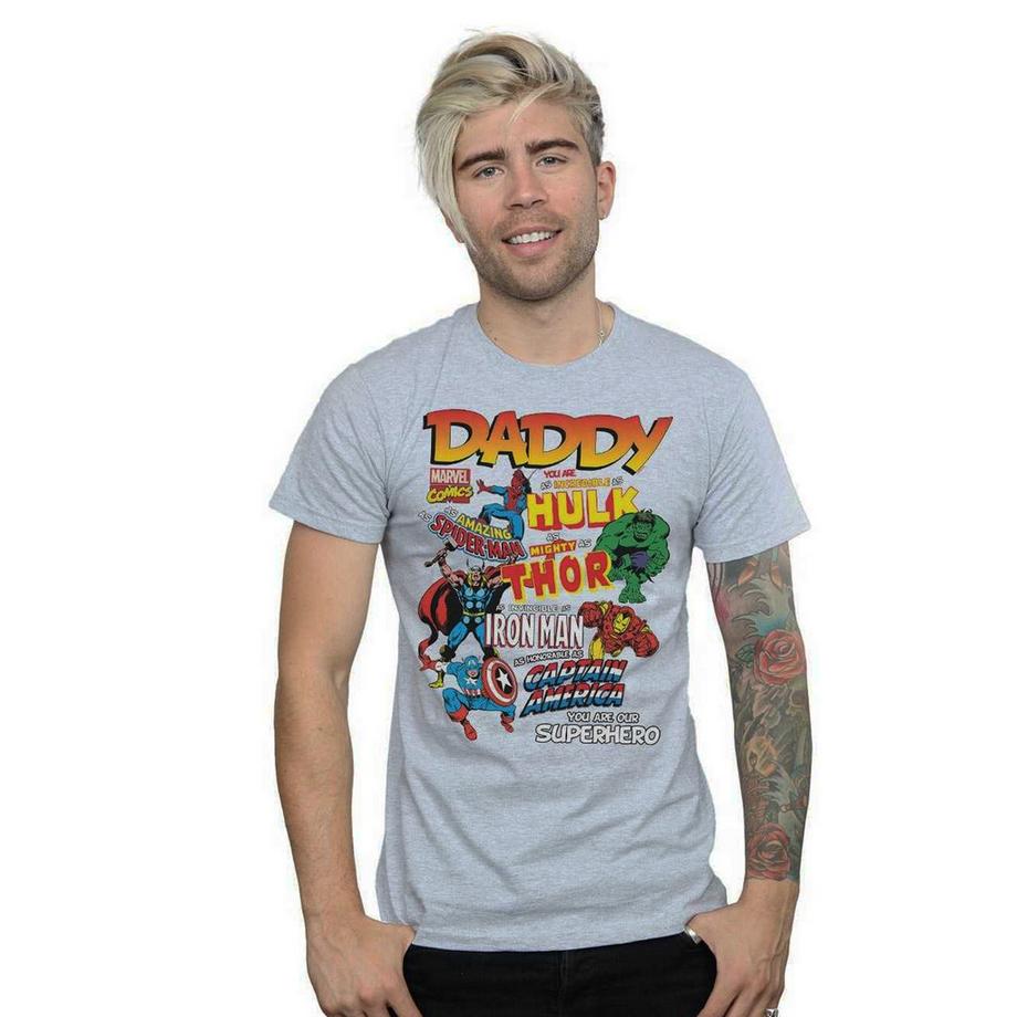 MARVEL  Our Dad Superhero T-Shirt 