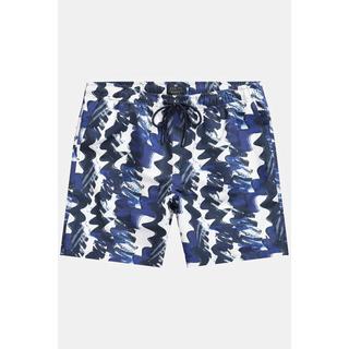 JP1880  Badeshorts, Beachwear, Elastikbund, Grafik Print 