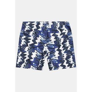 JP1880  Badeshorts, Beachwear, Elastikbund, Grafik Print 