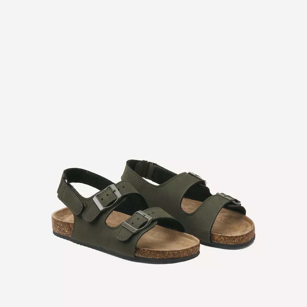 La Redoute Collections - Sandalen mit Schnallen, Sandali con Fibbie, 29, Cachi