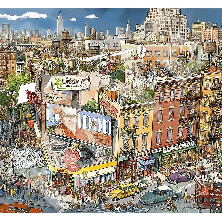 Heye  Puzzle Superhero Movie (2000Teile) 