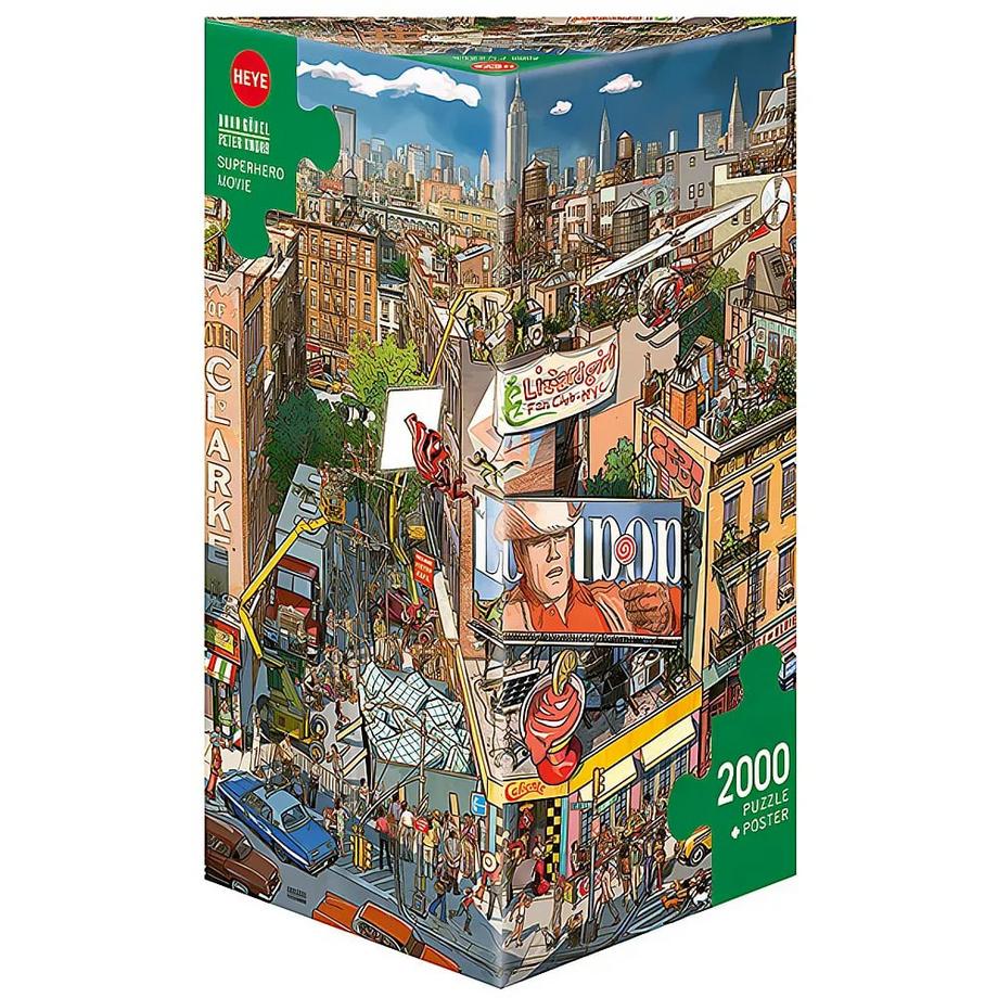 Heye  Puzzle Superhero Movie (2000Teile) 