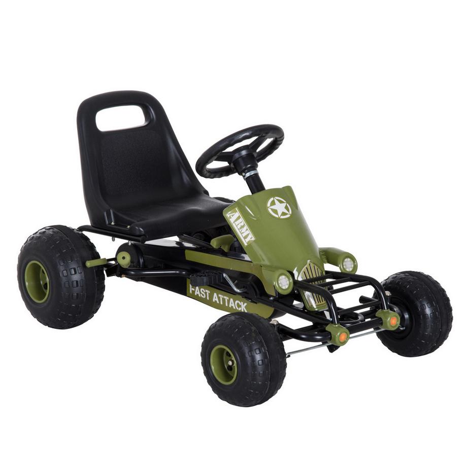 HOMCOM  Kinder Go Kart Tretauto 