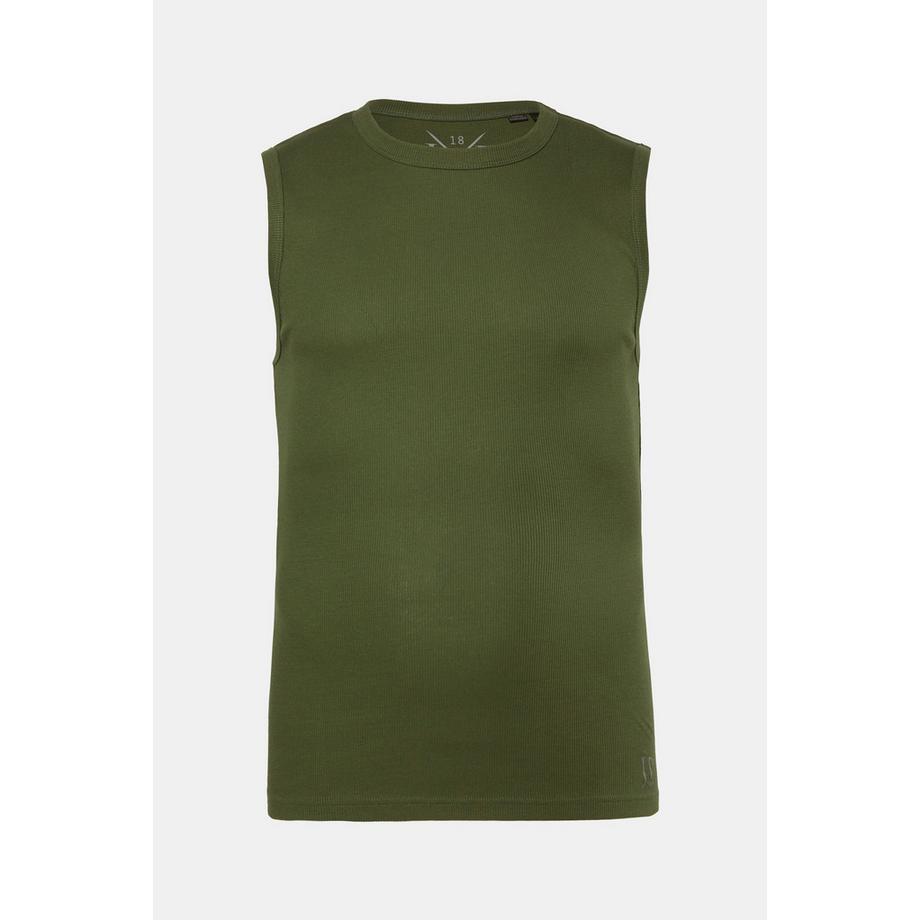 JP1880 Canottiera in jersey a costine spalline larghe  