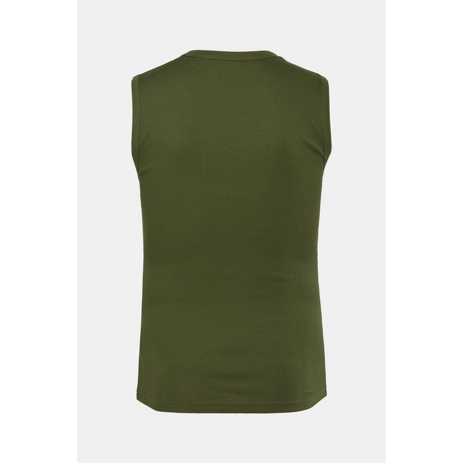 JP1880 Canottiera in jersey a costine spalline larghe  