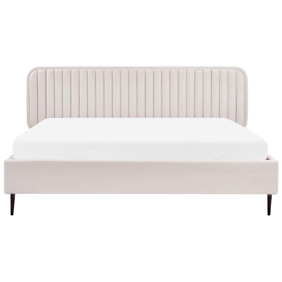 Beliani Letto en Velluto Moderno BRIN  