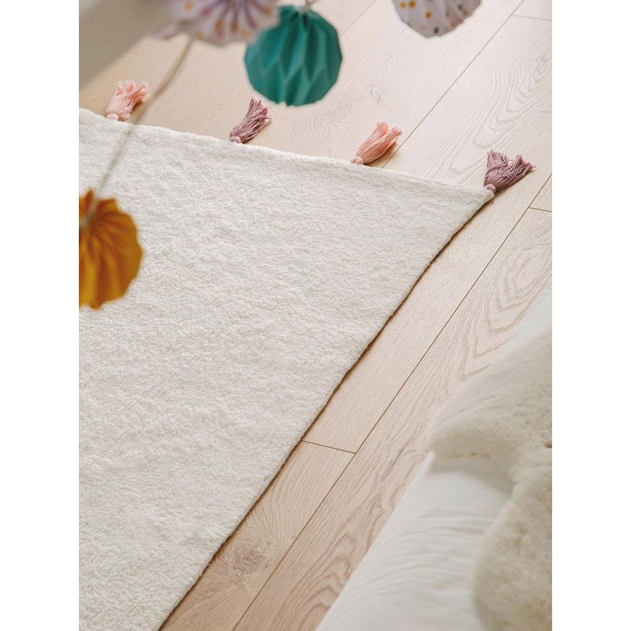 Benuta Tapis lavables pour enfants Malu Rose  