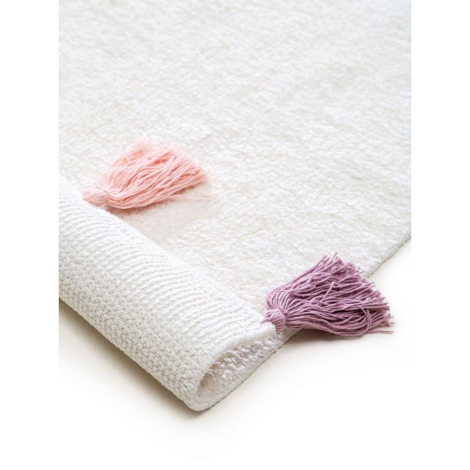 Benuta Tapis lavables pour enfants Malu Rose  