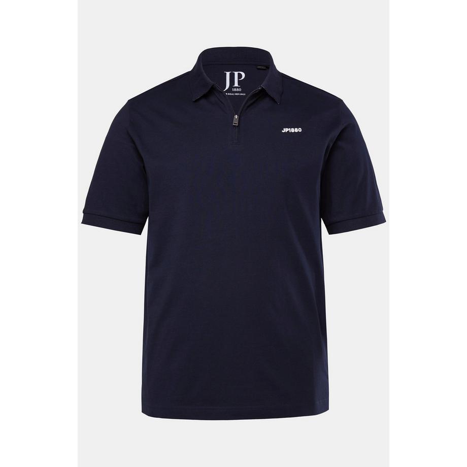 JP1880 Halbarm Poloshirt mit Zipper  