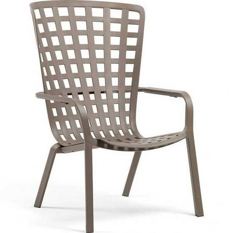 NARDI outdoor Fauteuil de jardin Folio réglable marron  