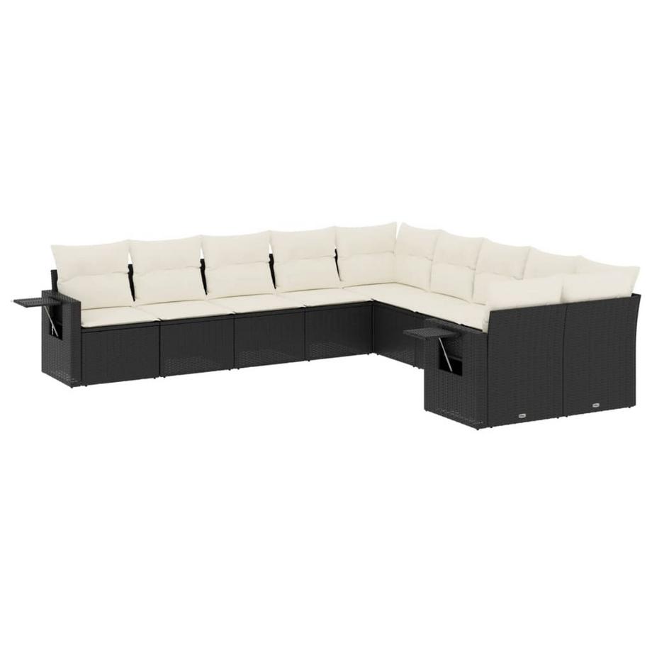 set divano da giardino Polirattan