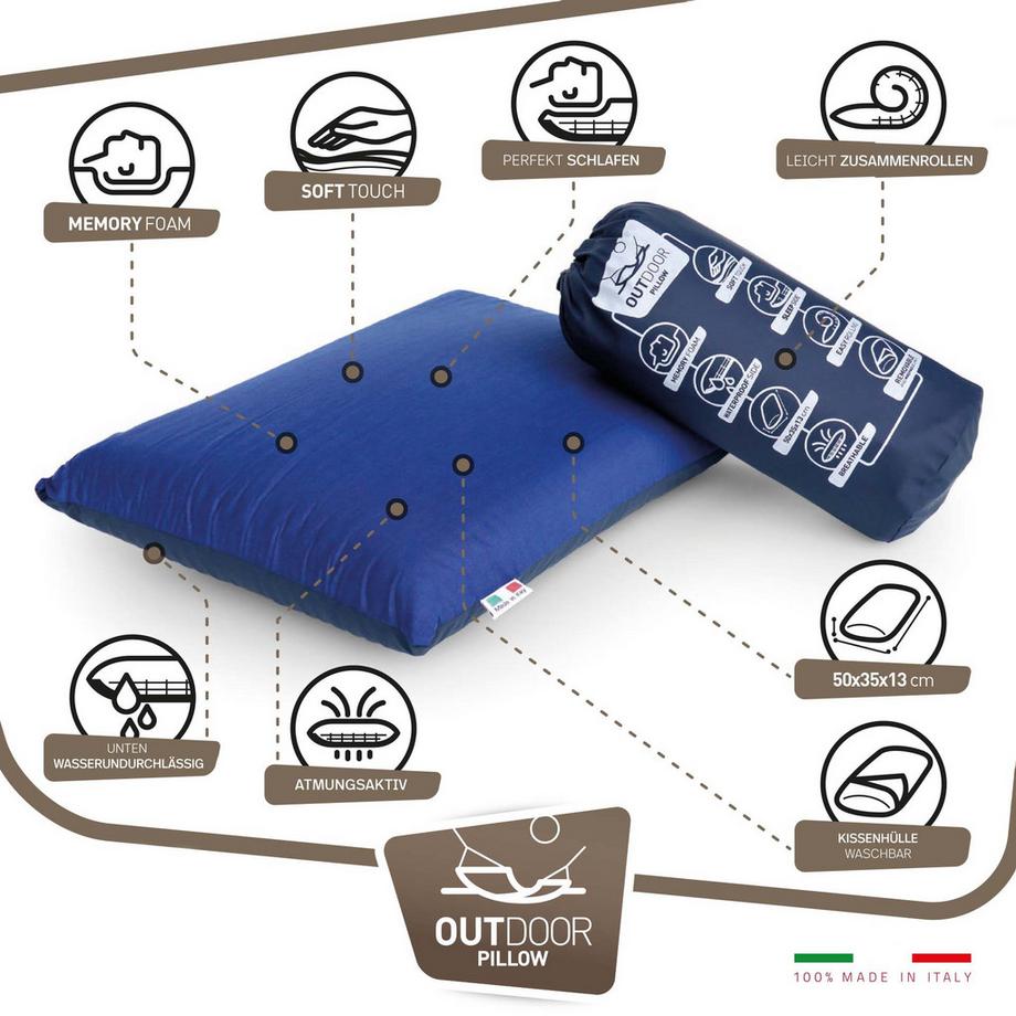 Lotus Bettwaren Lotus Outdoor Memory Kissen  