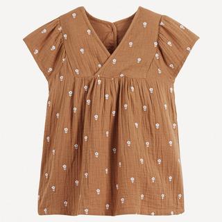 La Redoute Collections  Robe évasée en gaze de coton 