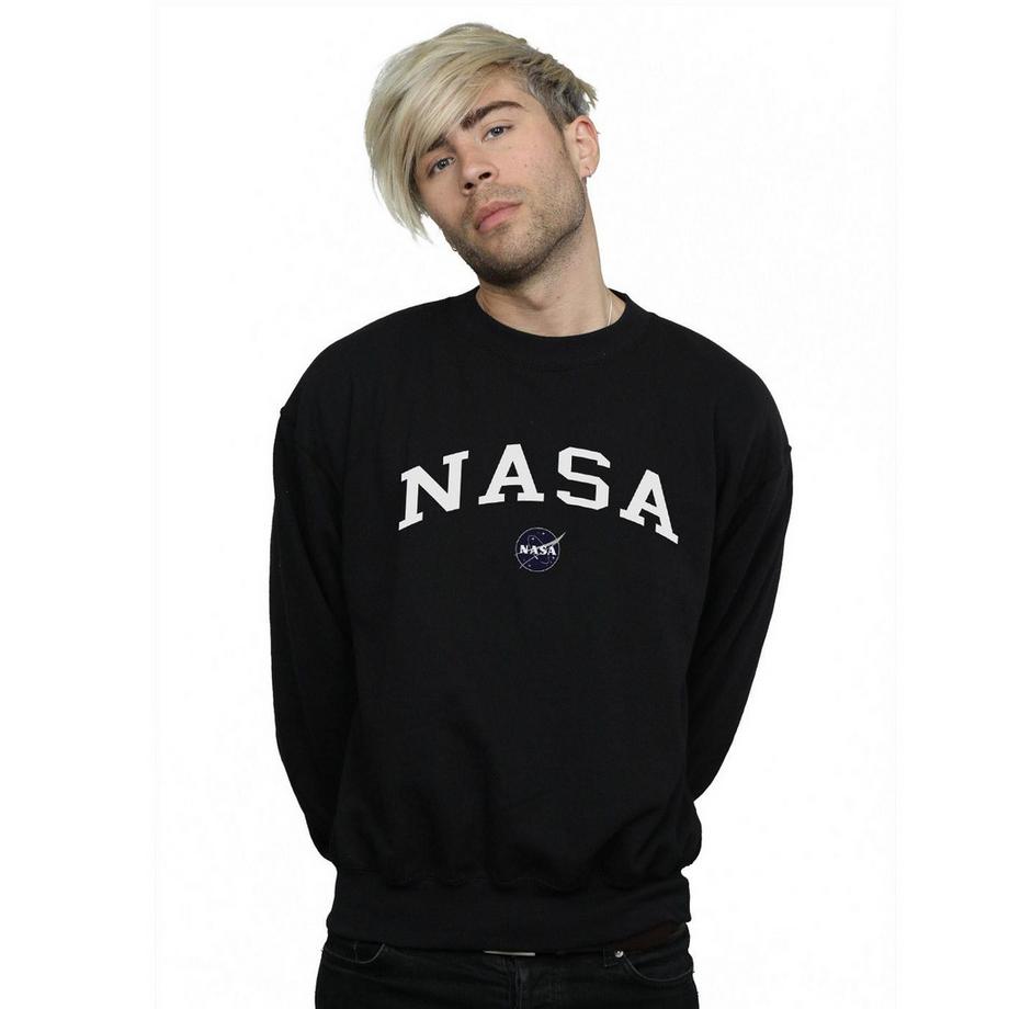 Nasa Logo Felpa Girocollo  