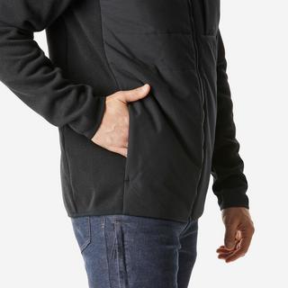 QUECHUA  Felpa uomo trekking - NH500 Hybrid 