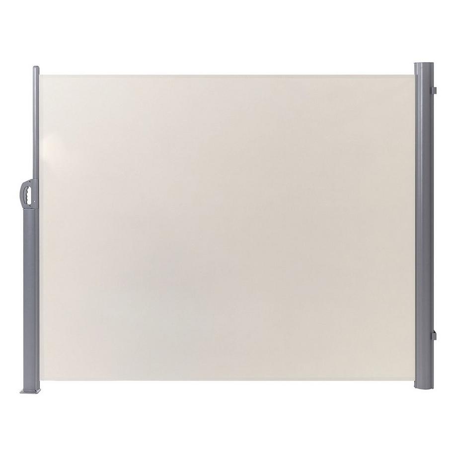 Beliani Seitenmarkise aus Stoff  DORIO  