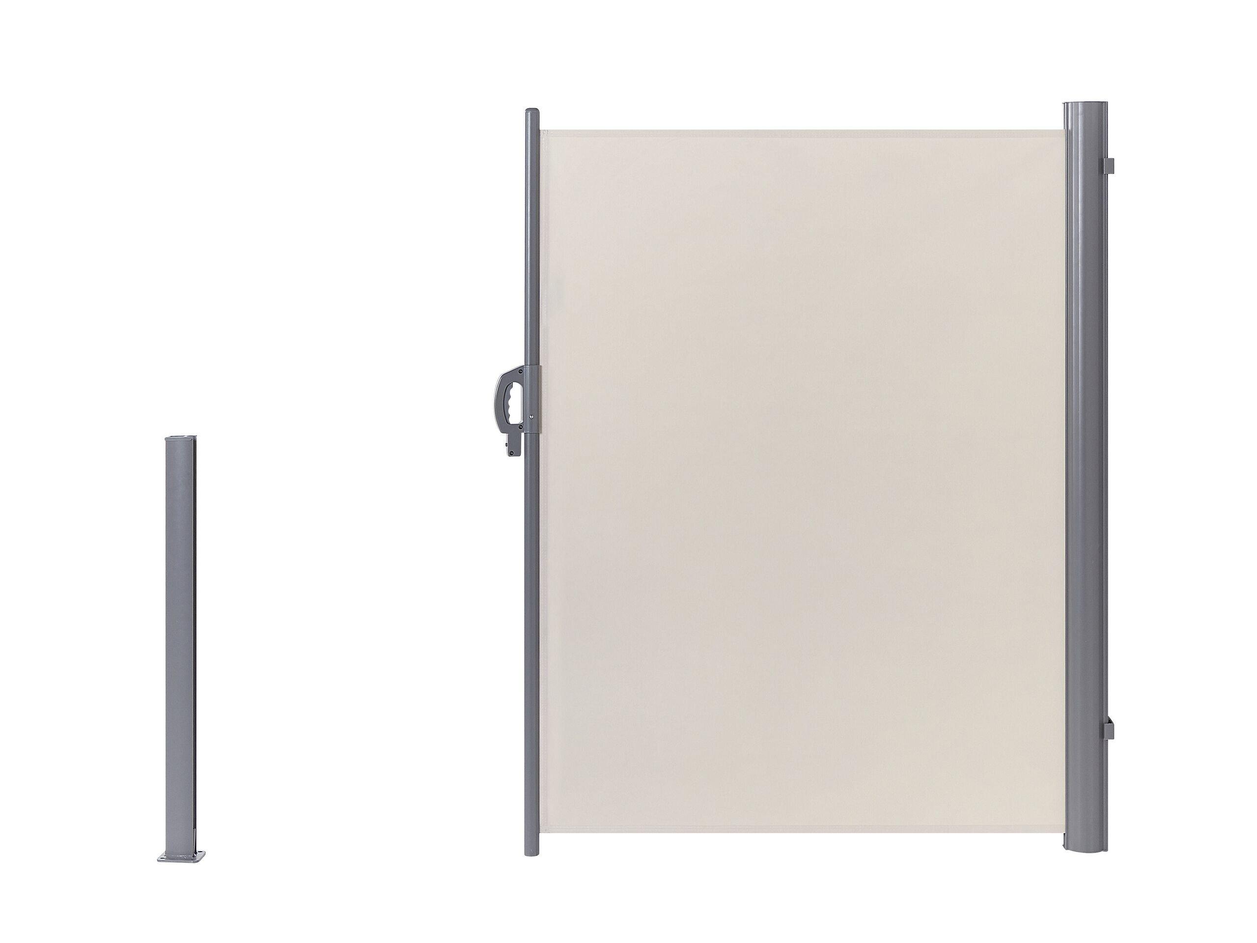 Beliani Auvent latéral en Tissu DORIO  