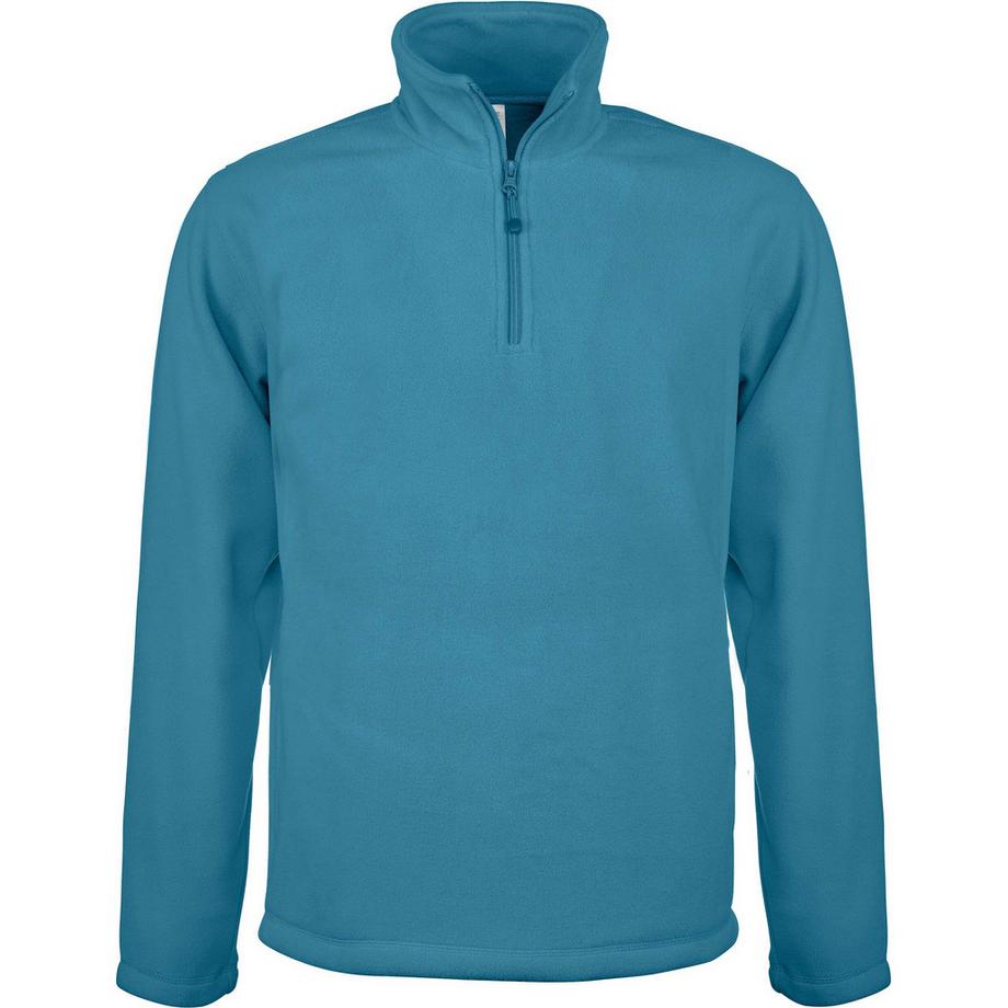 Kariban  feecejacke mit reißverschusskragen enzo 