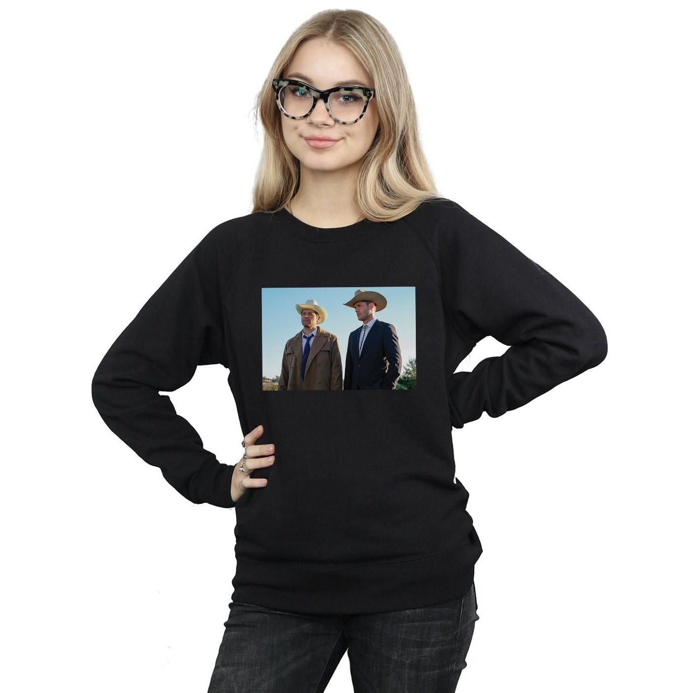 Supernatural Sweatshirt Imprimé Col Rond Garçon  