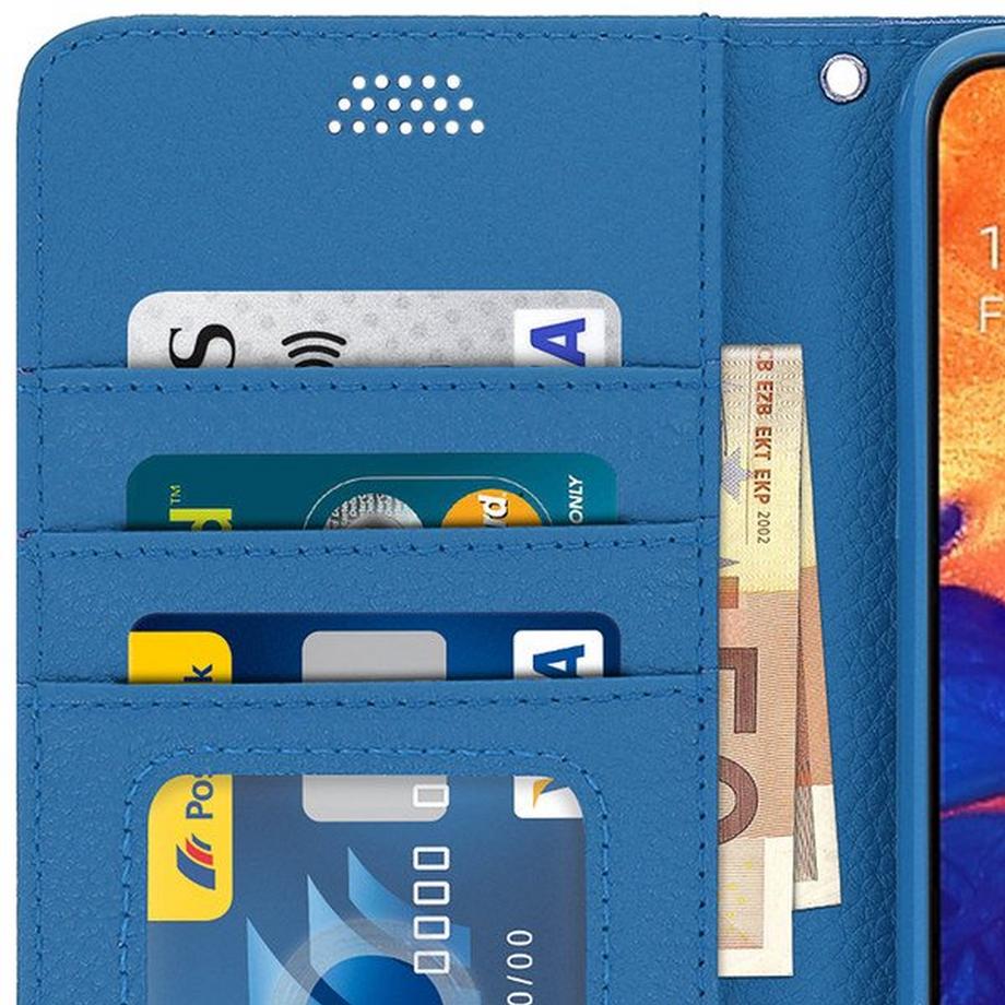 Avizar  Flip Bookcover Samsung Galaxy A10 Blau 
