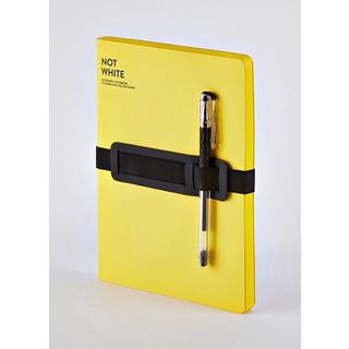 Nuuna NUUNA Notizbuch Not White A5 54990 Light Yellow,blanko,176 S.  