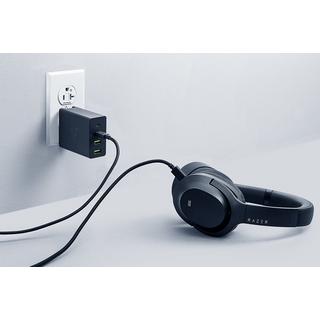 RAZER  RC21-01700100-R3M1 Caricabatterie per dispositivi mobili Cuffie, Auricolare, Telefono cellulare, Netbook, Computer portatile, Power bank, Smartphone, Orologio intelligente, Tablet, Telefono Nero AC Interno 