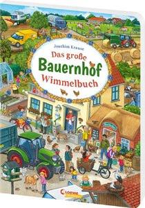 Das große Bauernhof-Wimmelbuch Loewe Wimmelbücher (Hrsg.); Krause, Joachim (Illustrationen) Couverture rigide 