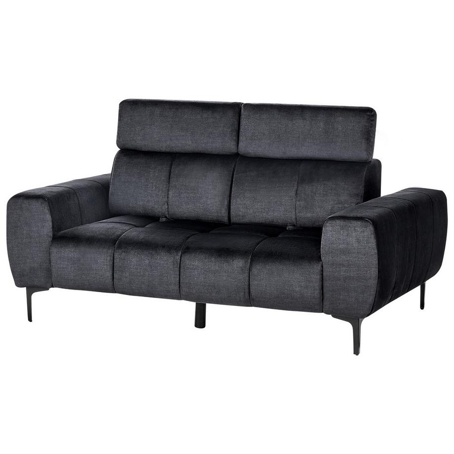 Beliani 2 Sitzer Sofa aus Samtstoff  VEGAMO  