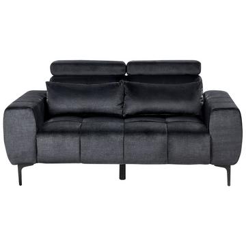 2 Sitzer Sofa aus Samtstoff Modern VEGAMO