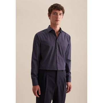 Chemise Business Regular Fit Manche longue Imprimé