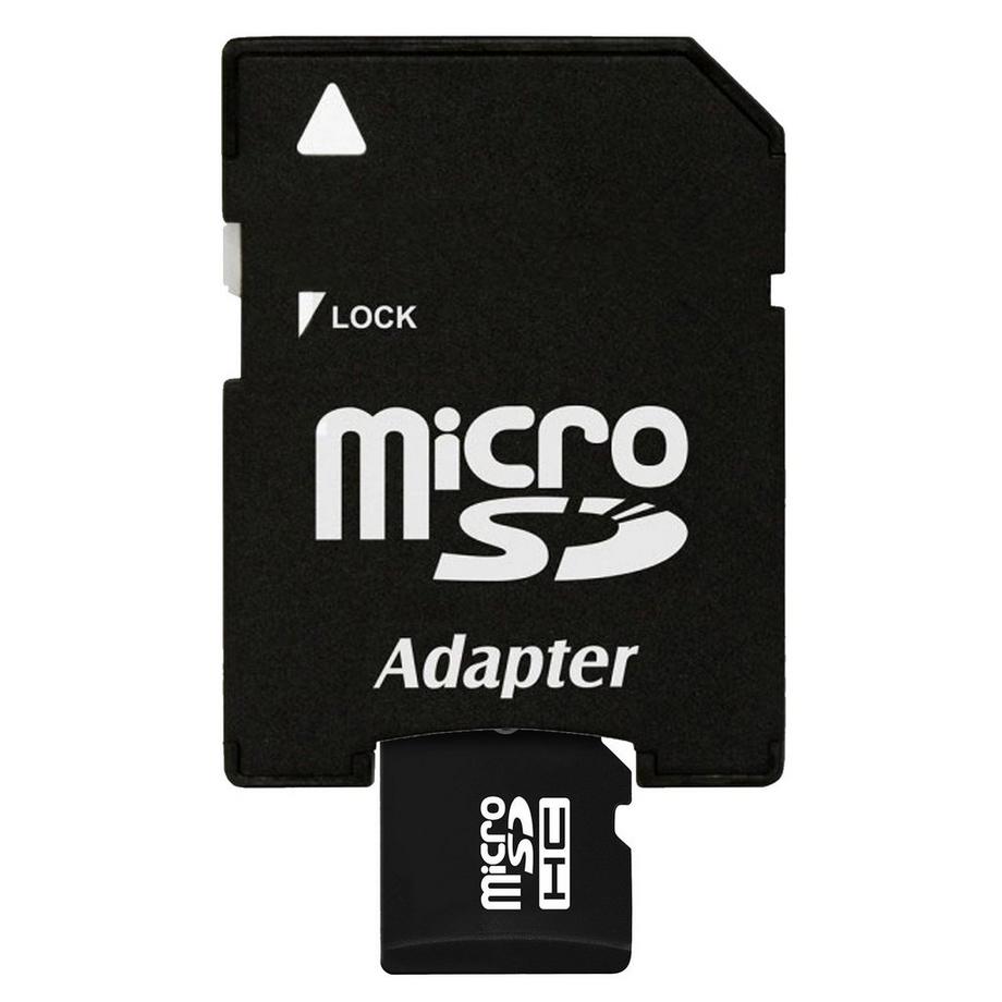Avizar  Carte Micro-SD 4Go + Adaptateur 