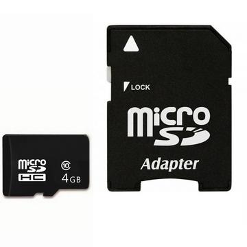 4GB Micro-SD-Karte + Adapter