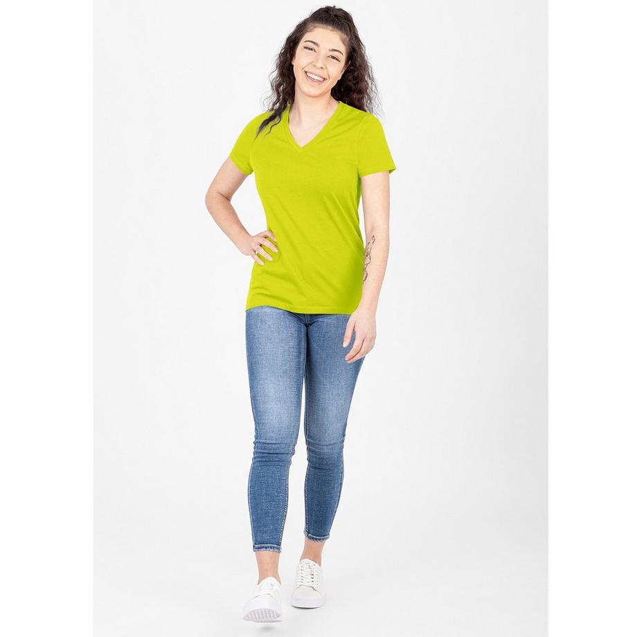 Jako Organic V-Ausschnitt T-Shirt  