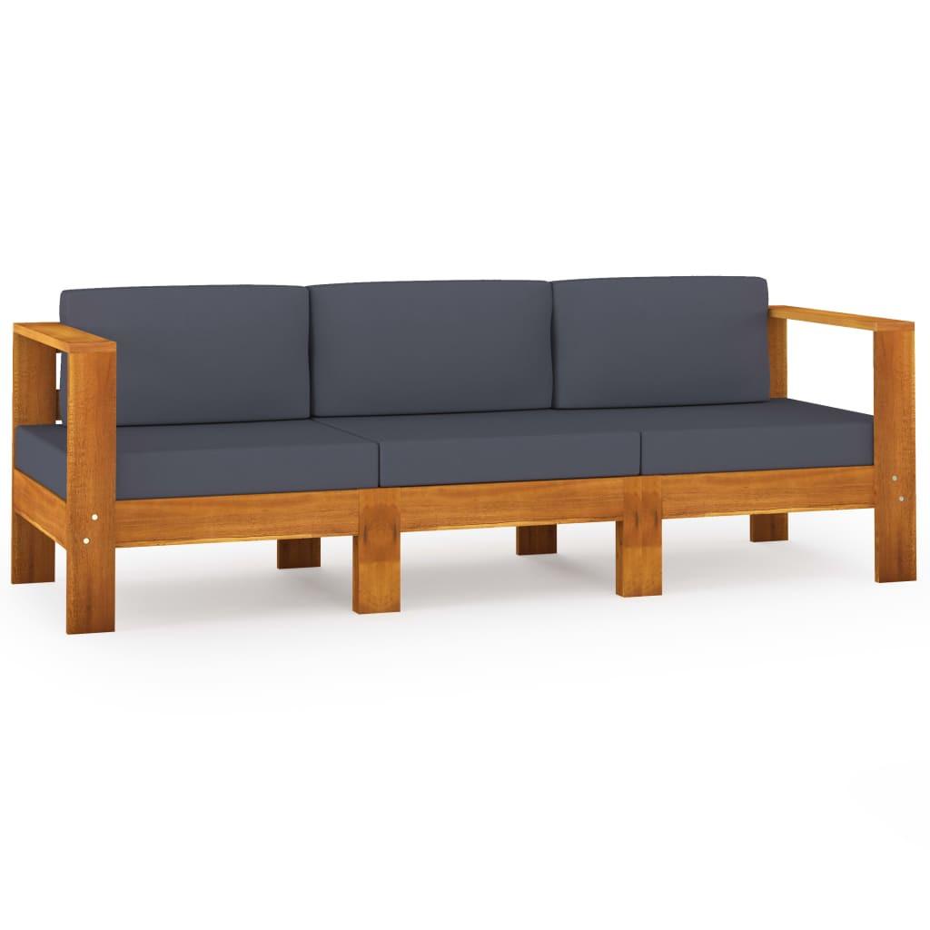 VidaXL Gartensofa akazienholz  