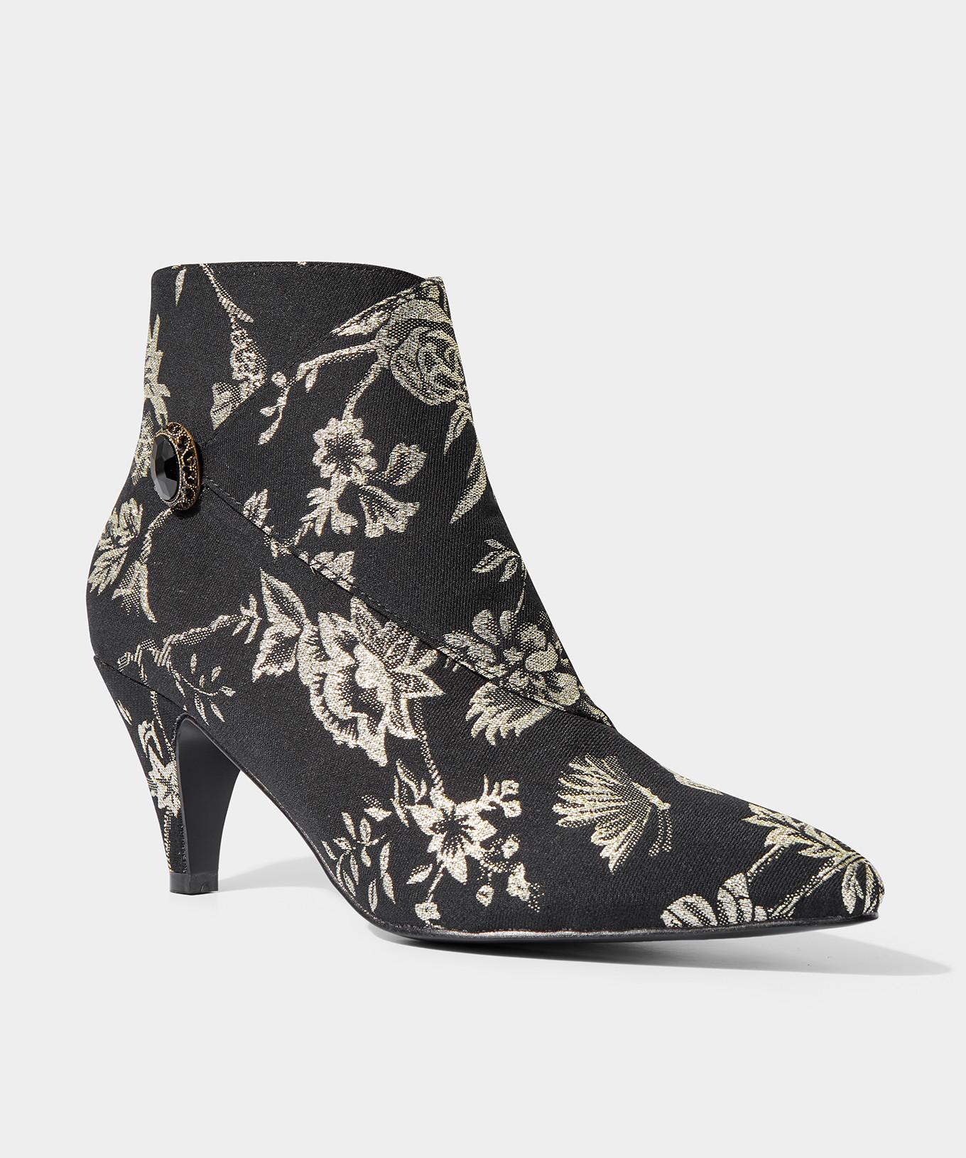 Joe Browns  Jacquard-Stiefel mit Blumenmuster 