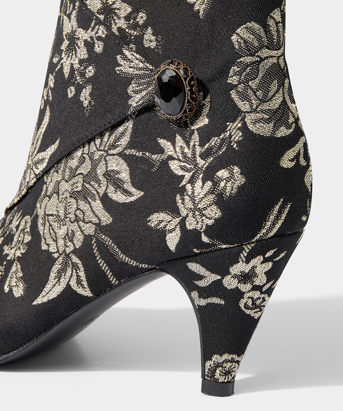 Joe Browns  Jacquard-Stiefel mit Blumenmuster 