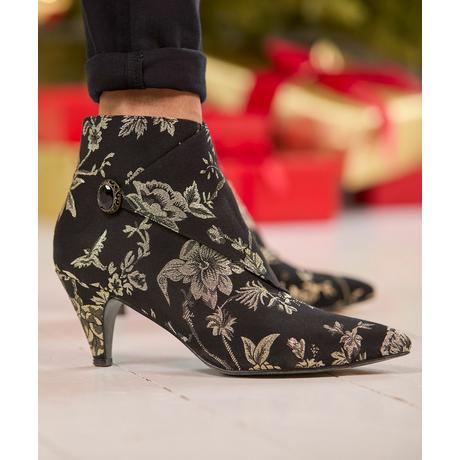 Joe Browns  Jacquard-Stiefel mit Blumenmuster 