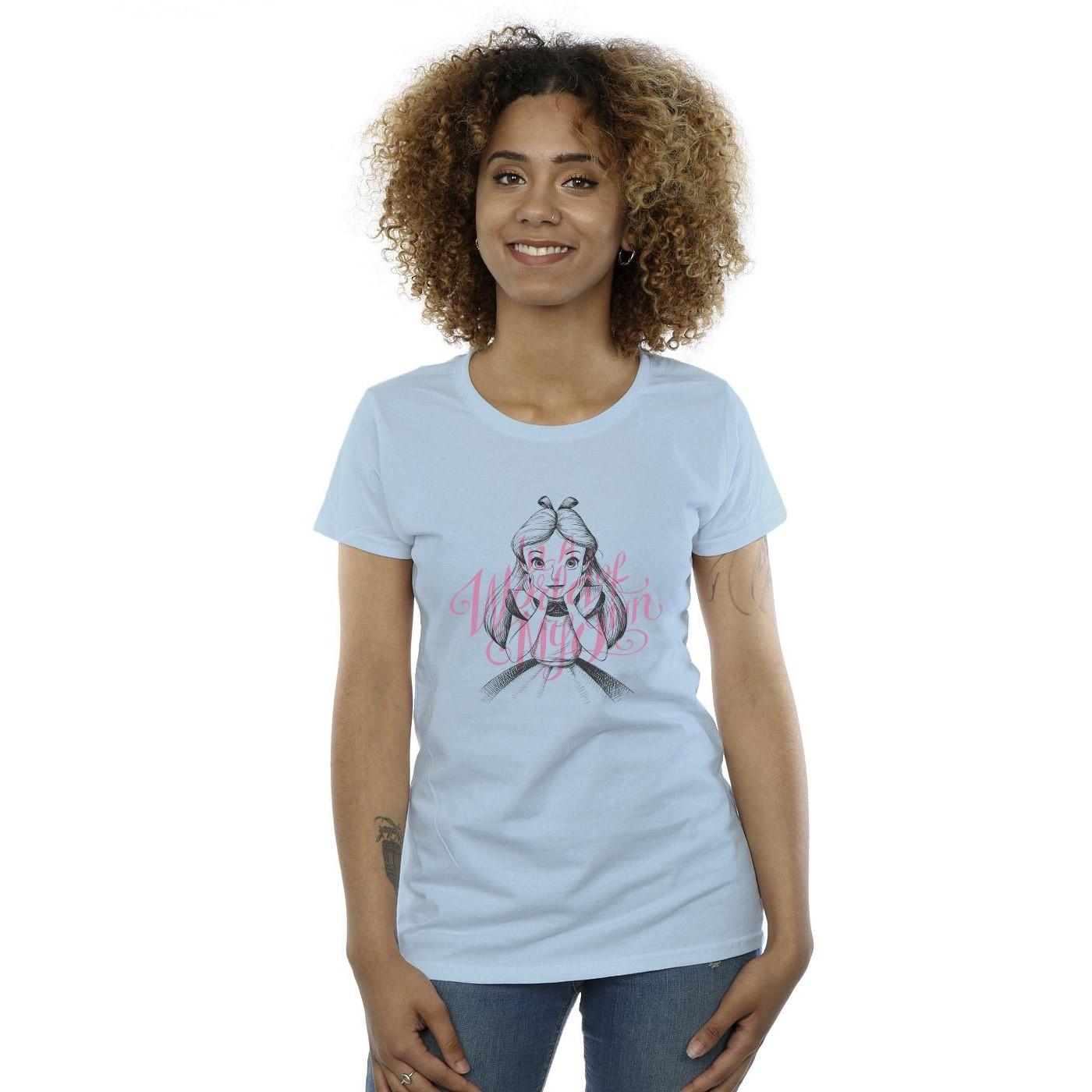 Disney  Tshirt ALICE IN WONDERLAND IN A WORLD OF MY OWN 