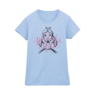 Disney  Alice In Wonderland In A World Of My Own TShirt 